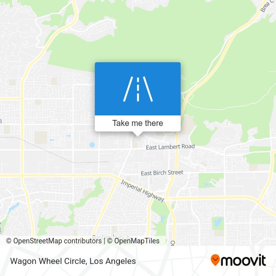 Mapa de Wagon Wheel Circle