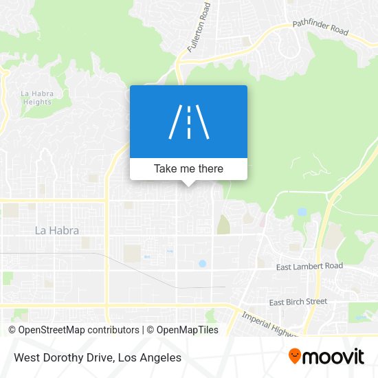 Mapa de West Dorothy Drive