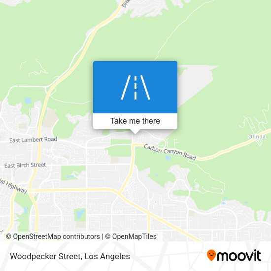 Woodpecker Street map