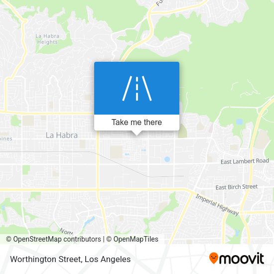 Mapa de Worthington Street