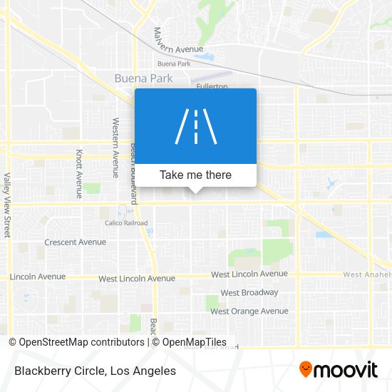 Blackberry Circle map