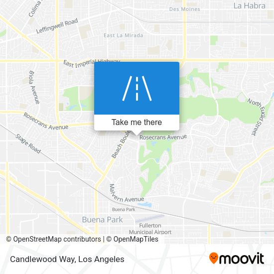 Mapa de Candlewood Way