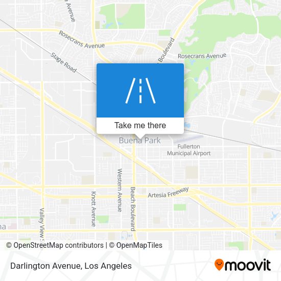 Mapa de Darlington Avenue