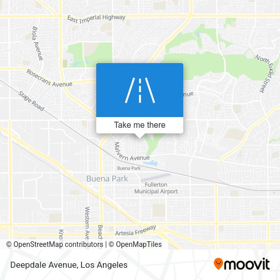 Mapa de Deepdale Avenue