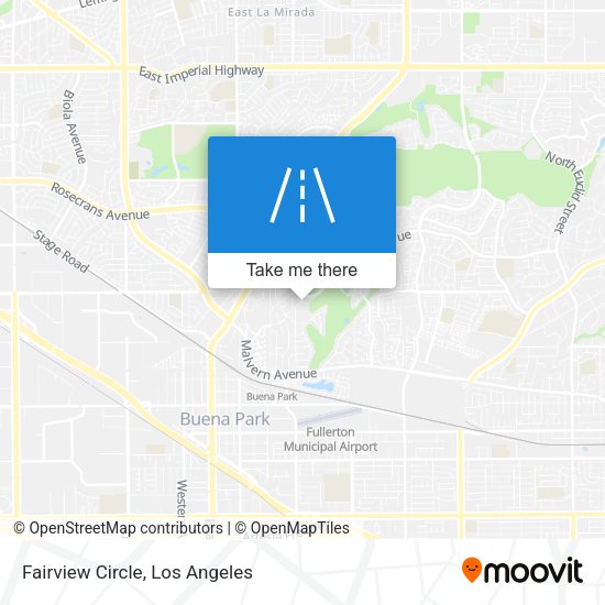 Mapa de Fairview Circle