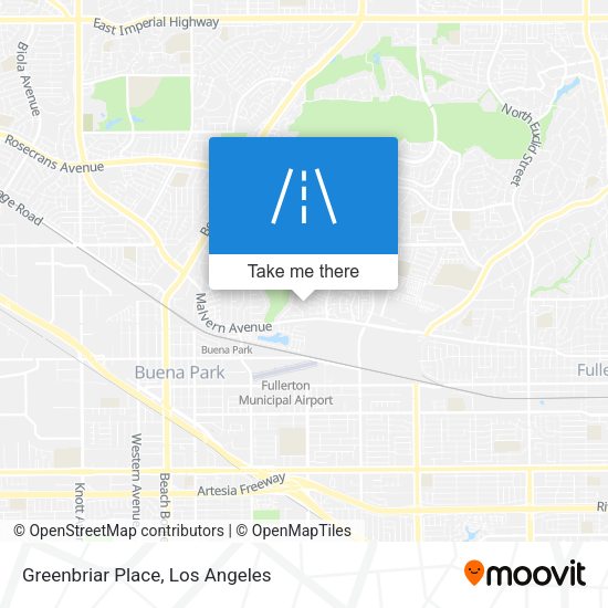 Greenbriar Place map