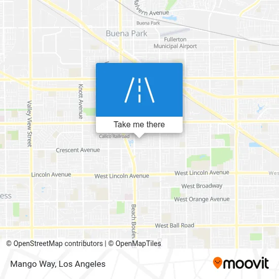 Mango Way map