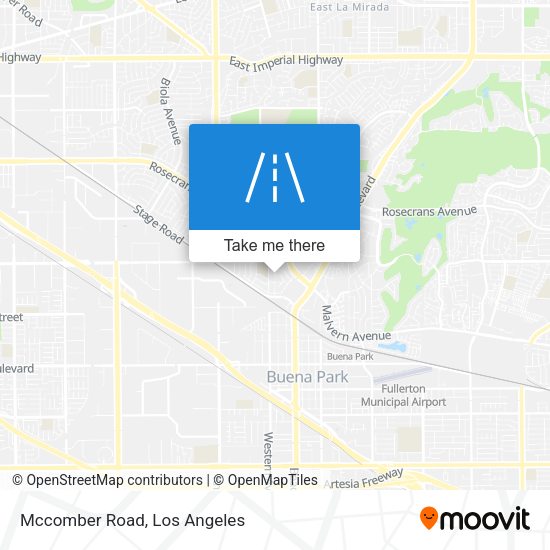 Mapa de Mccomber Road