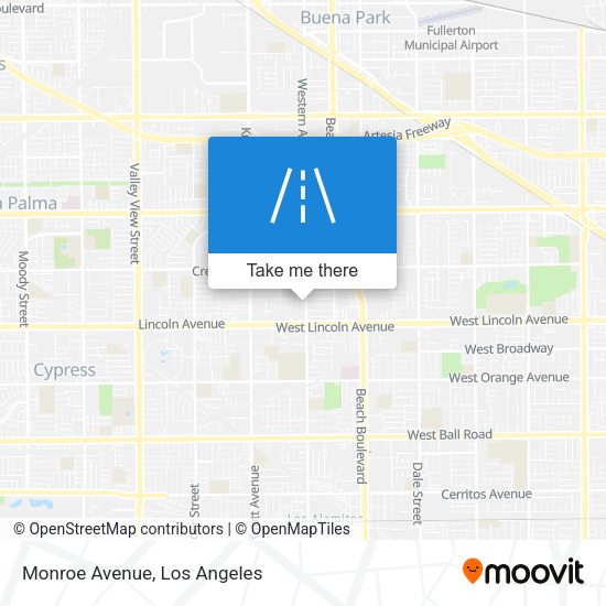 Mapa de Monroe Avenue
