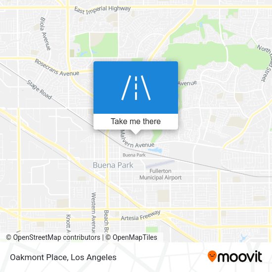 Mapa de Oakmont Place