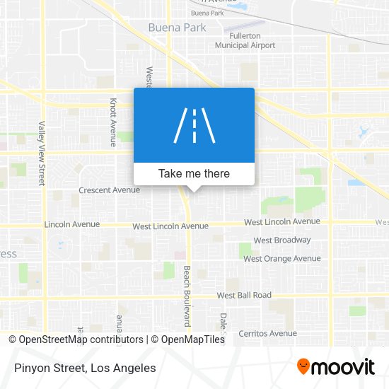 Mapa de Pinyon Street