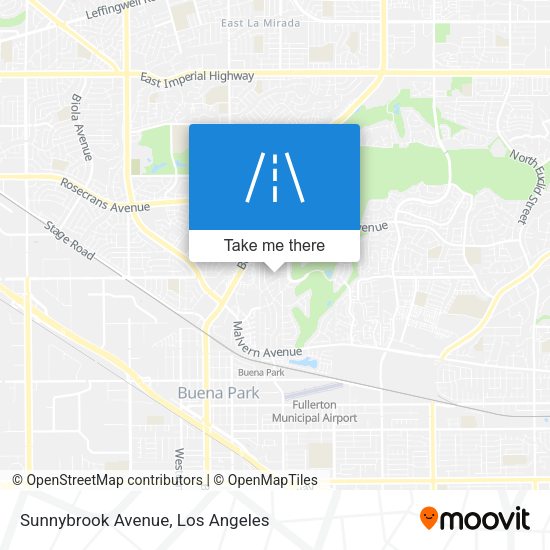 Sunnybrook Avenue map
