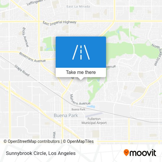 Sunnybrook Circle map