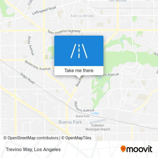 Mapa de Trevino Way