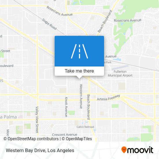 Mapa de Western Bay Drive