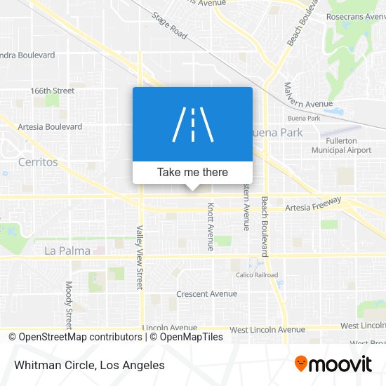 Mapa de Whitman Circle