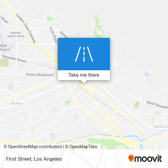 First Street map