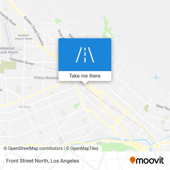 Front Street North map