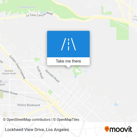 Lockheed View Drive map