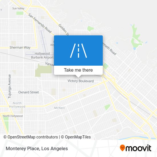 Mapa de Monterey Place