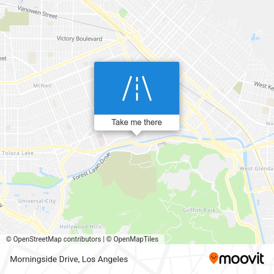 Morningside Drive map