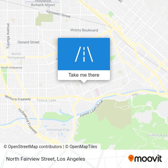 North Fairview Street map
