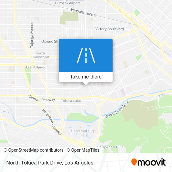 North Toluca Park Drive map