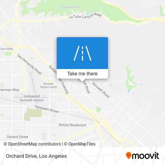 Mapa de Orchard Drive