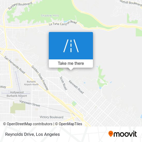 Mapa de Reynolds Drive