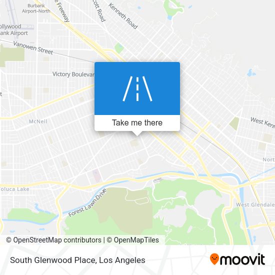 South Glenwood Place map