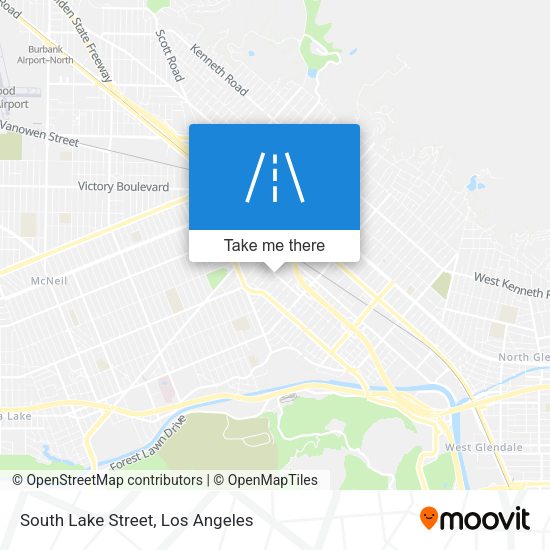 South Lake Street map