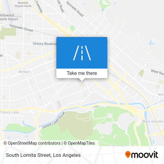 Mapa de South Lomita Street
