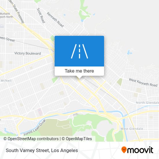 South Varney Street map