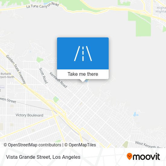 Mapa de Vista Grande Street