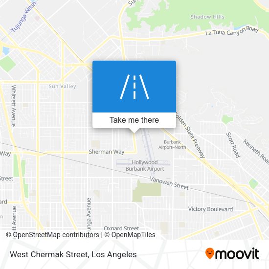 Mapa de West Chermak Street