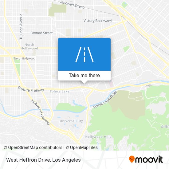 Mapa de West Heffron Drive