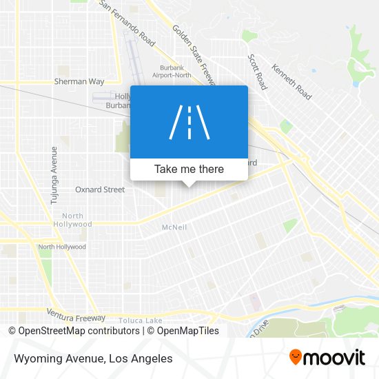 Mapa de Wyoming Avenue