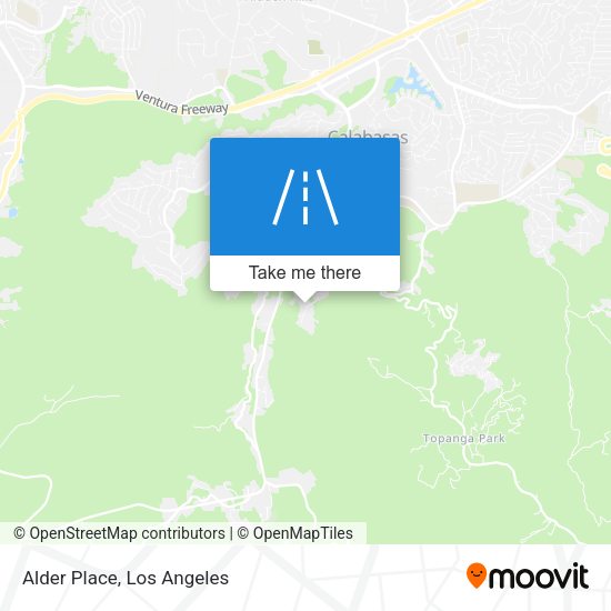 Mapa de Alder Place