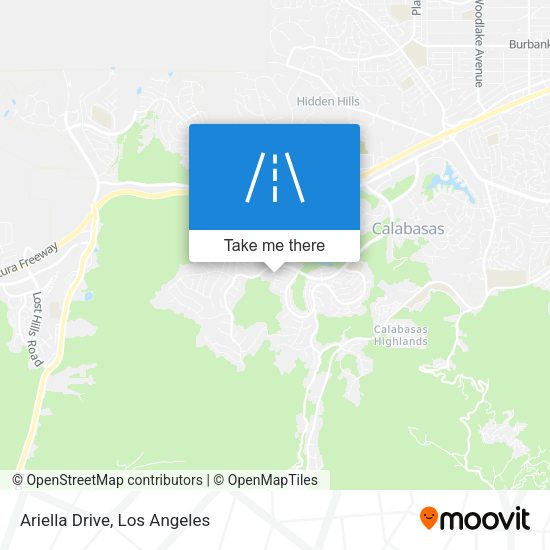 Mapa de Ariella Drive