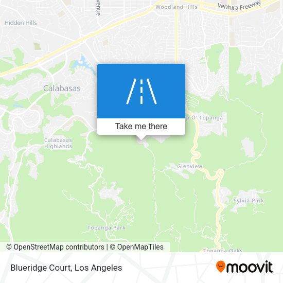 Blueridge Court map