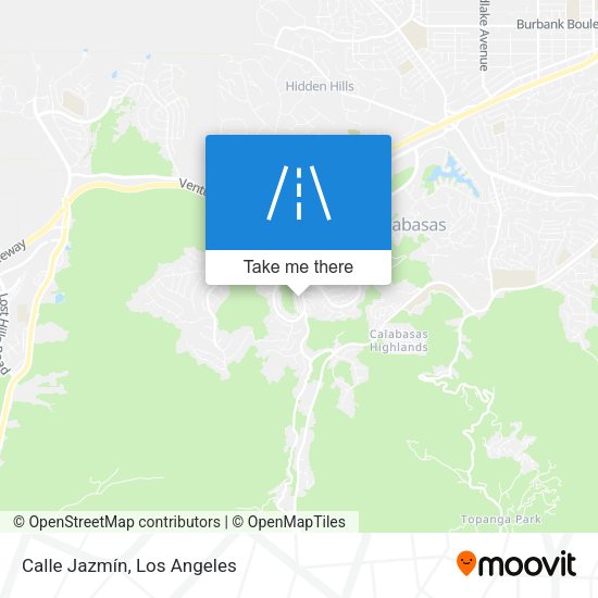 Mapa de Calle Jazmín