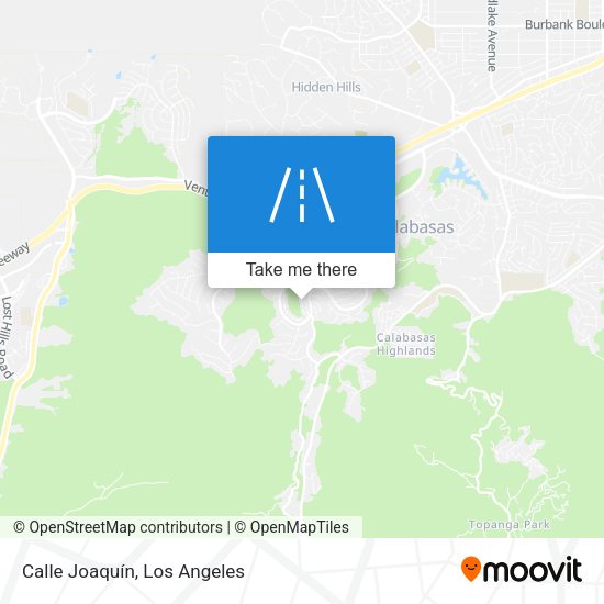 Calle Joaquín map