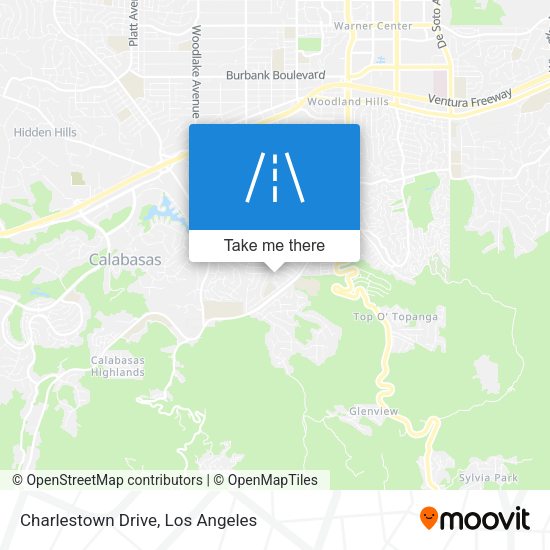 Charlestown Drive map