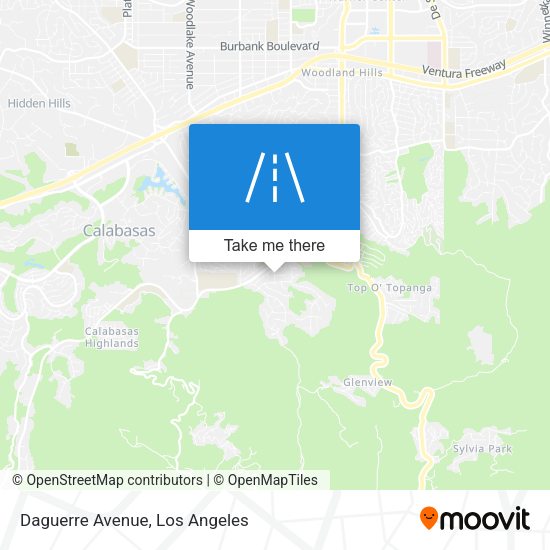 Mapa de Daguerre Avenue