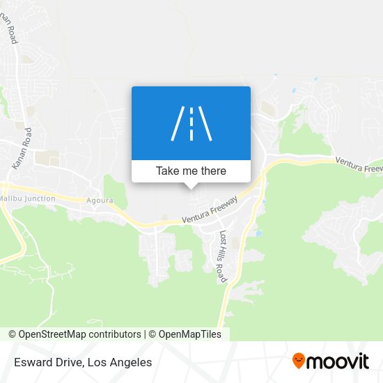 Mapa de Esward Drive