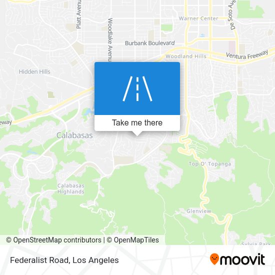 Mapa de Federalist Road