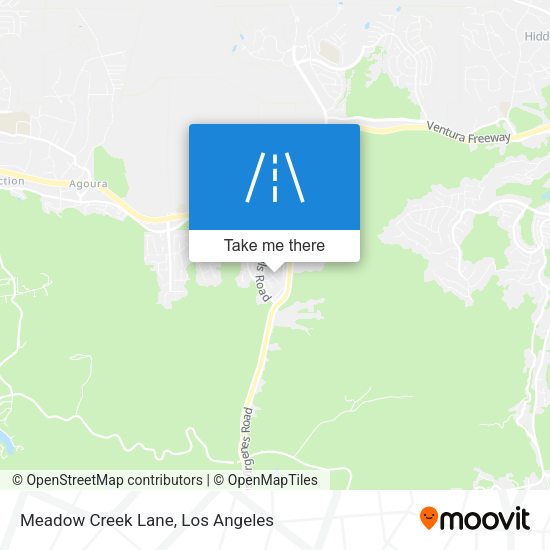 Mapa de Meadow Creek Lane