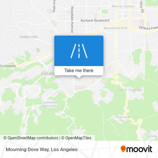 Mapa de Mourning Dove Way