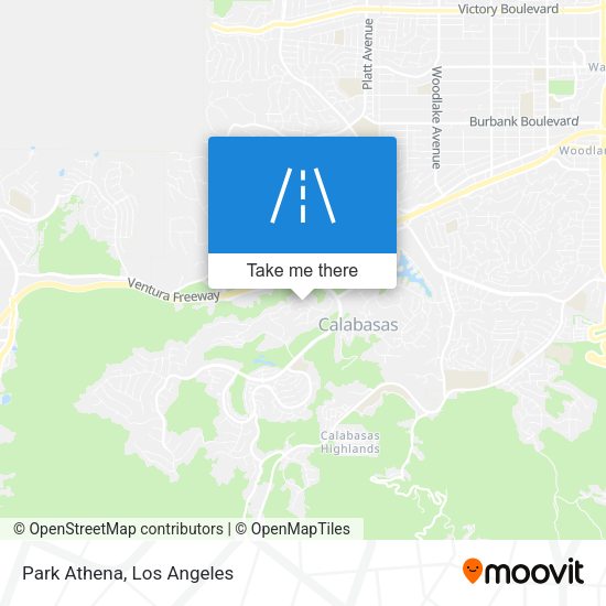 Mapa de Park Athena