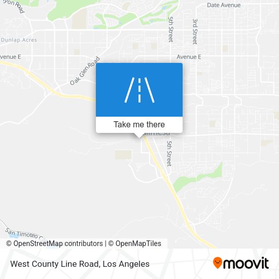 Mapa de West County Line Road